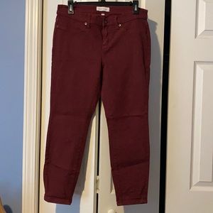 Like Ryan burgundy color pants